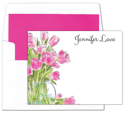 Tulips Flat Note Cards